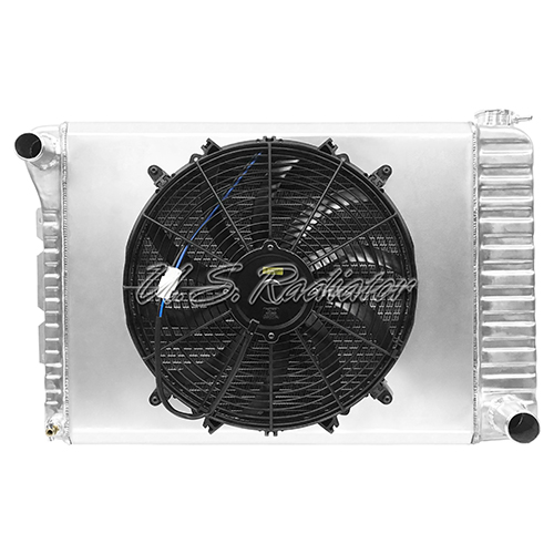 Z40073 Single High CFM 16 Electric Fan & Shroud 18 1/4 x 17 x 4 1/4 