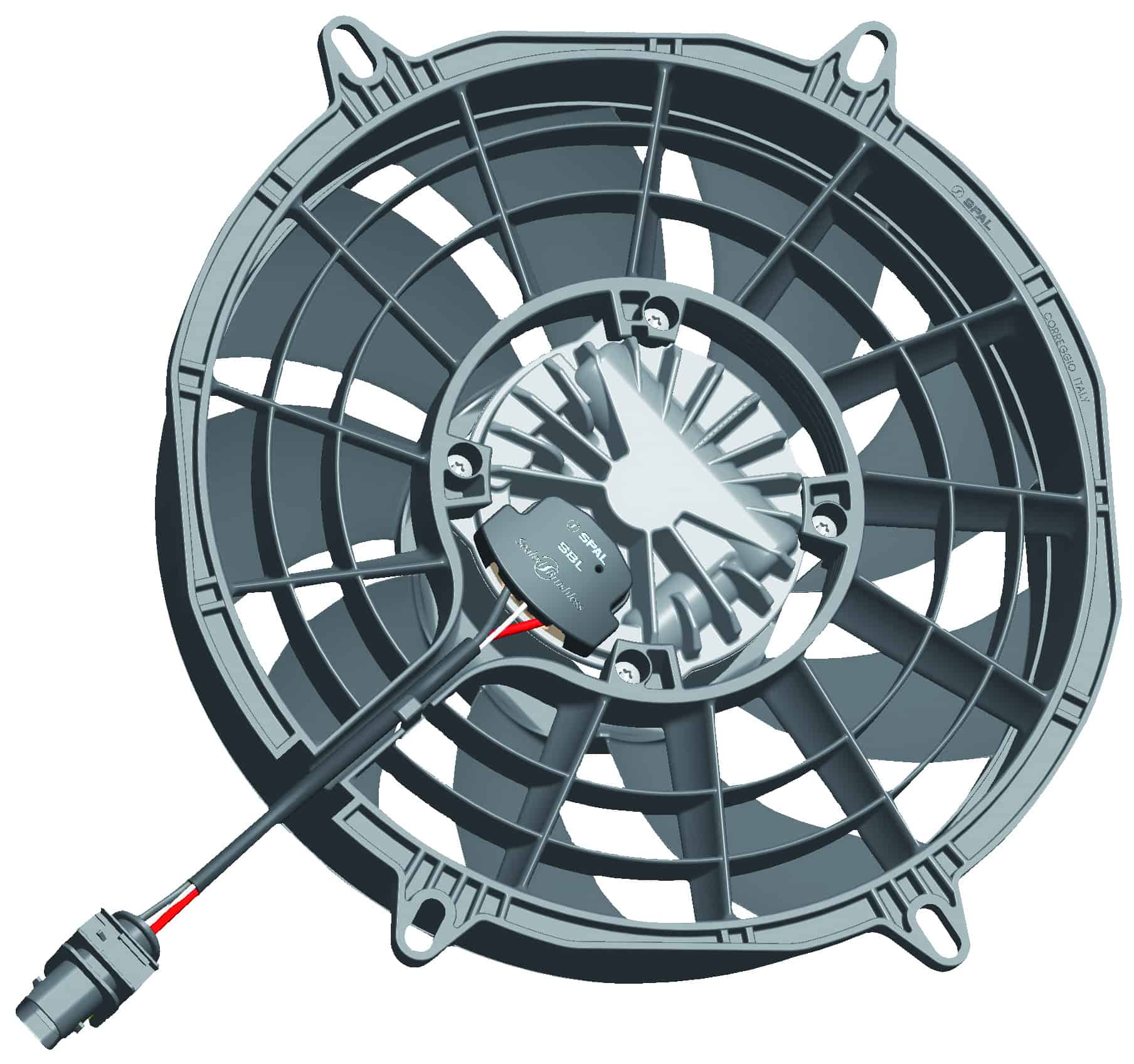 SPAL Sealed Brushless Fan (Drop-in Mount) Kit - US Radiator