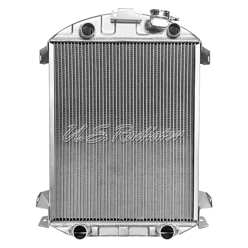 4Row Core Aluminum Radiator For Ford Model-A Series Flathead Engine V8 1935-1936