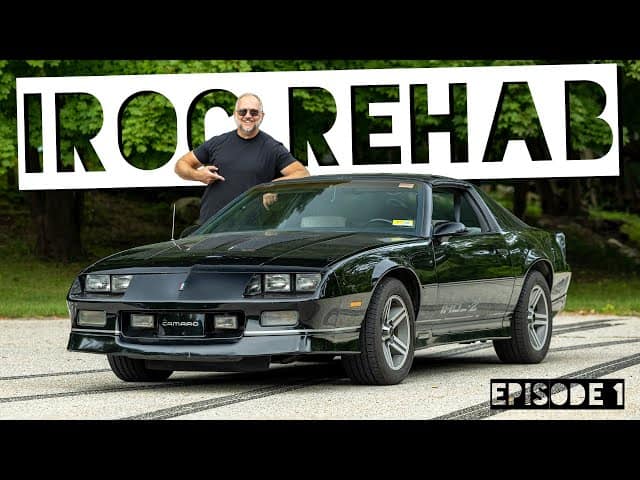 Featured image for “IROC REHAB | 1987 Chevrolet Camaro IROC-Z Build Series | Presented by Edelbrock”