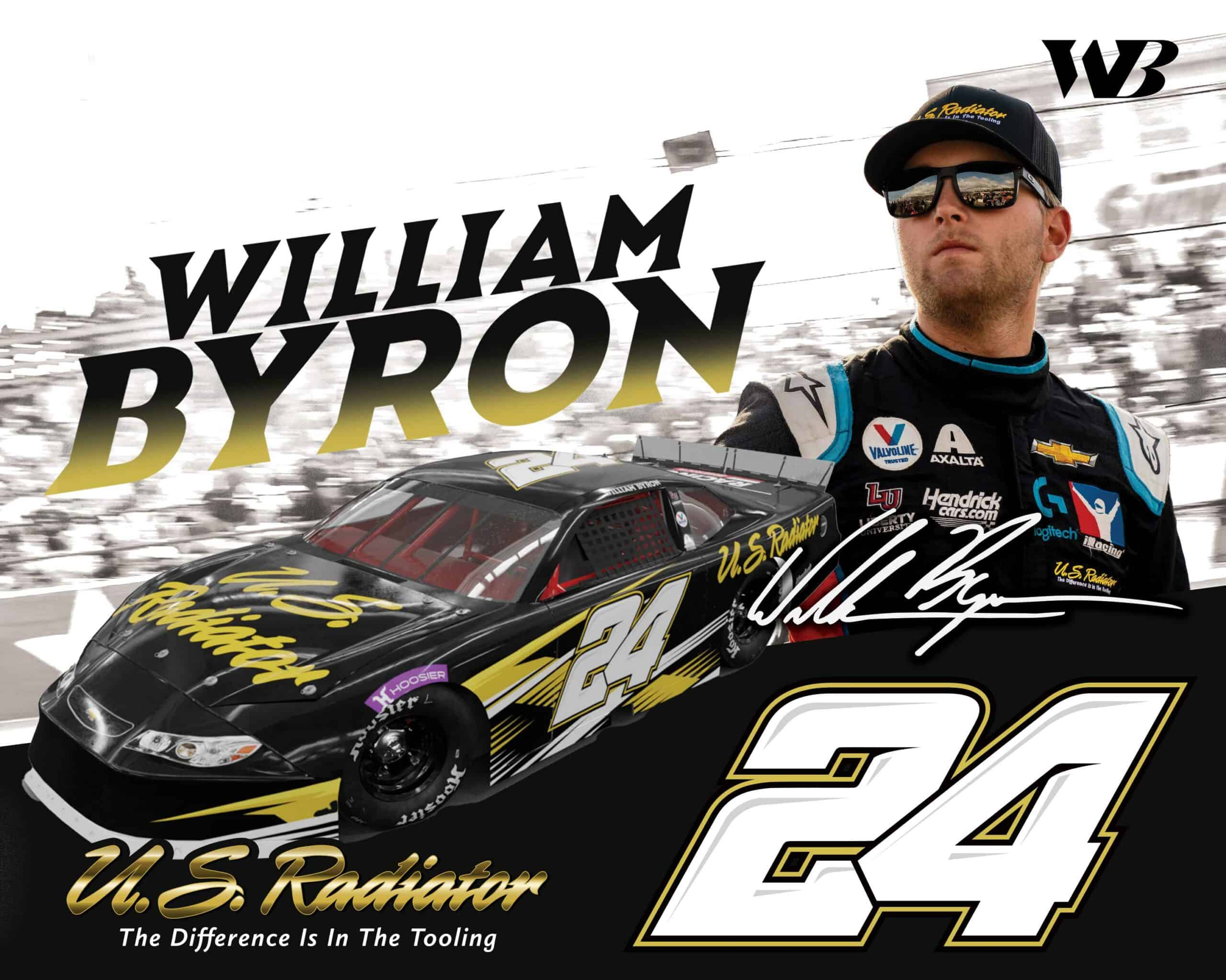 Featured image for “William Byron Returns to Berlin Raceway in the No. 24 U.S. Radiator Chevrolet”